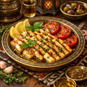 GEGRILDE HALOUMI