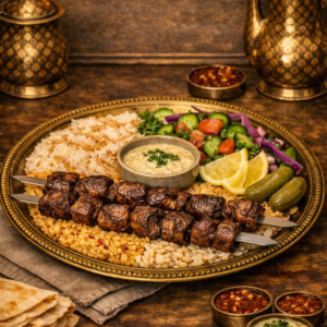 MENU LAMSBROCHETTE